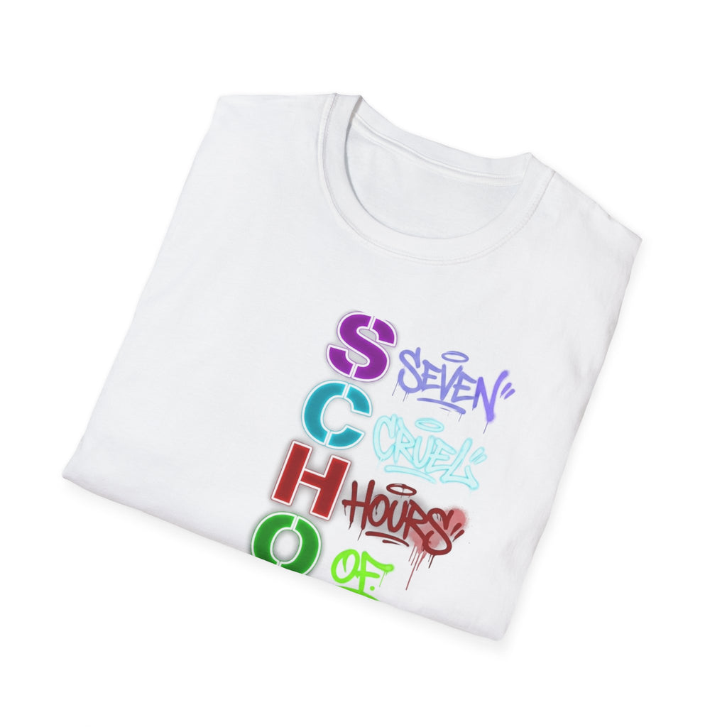SCHOOL | Seven Cruel Hours Of Our Life | Teen Graphic Tee