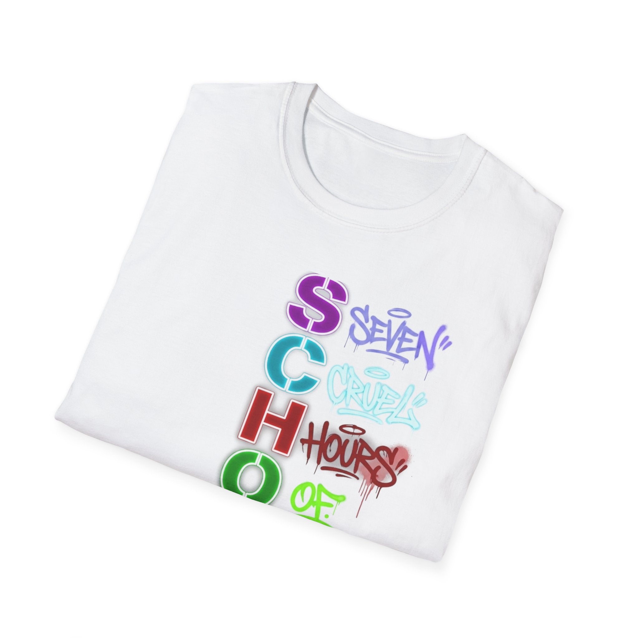 SCHOOL | Seven Cruel Hours Of Our Life | Teen Graphic Tee