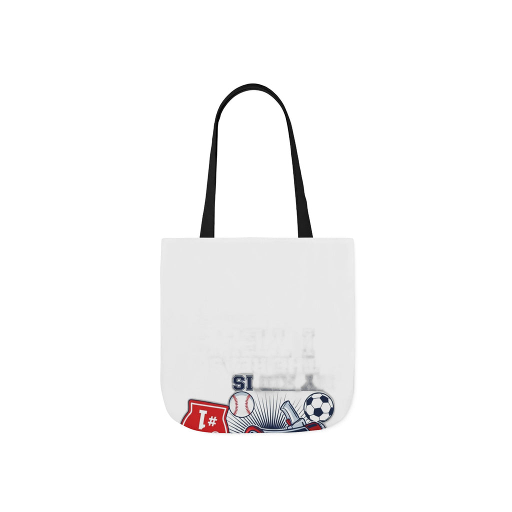 Sports Mom Tote Bag - My Kid is the Reason I Yell - Team Mom Canvas Bag