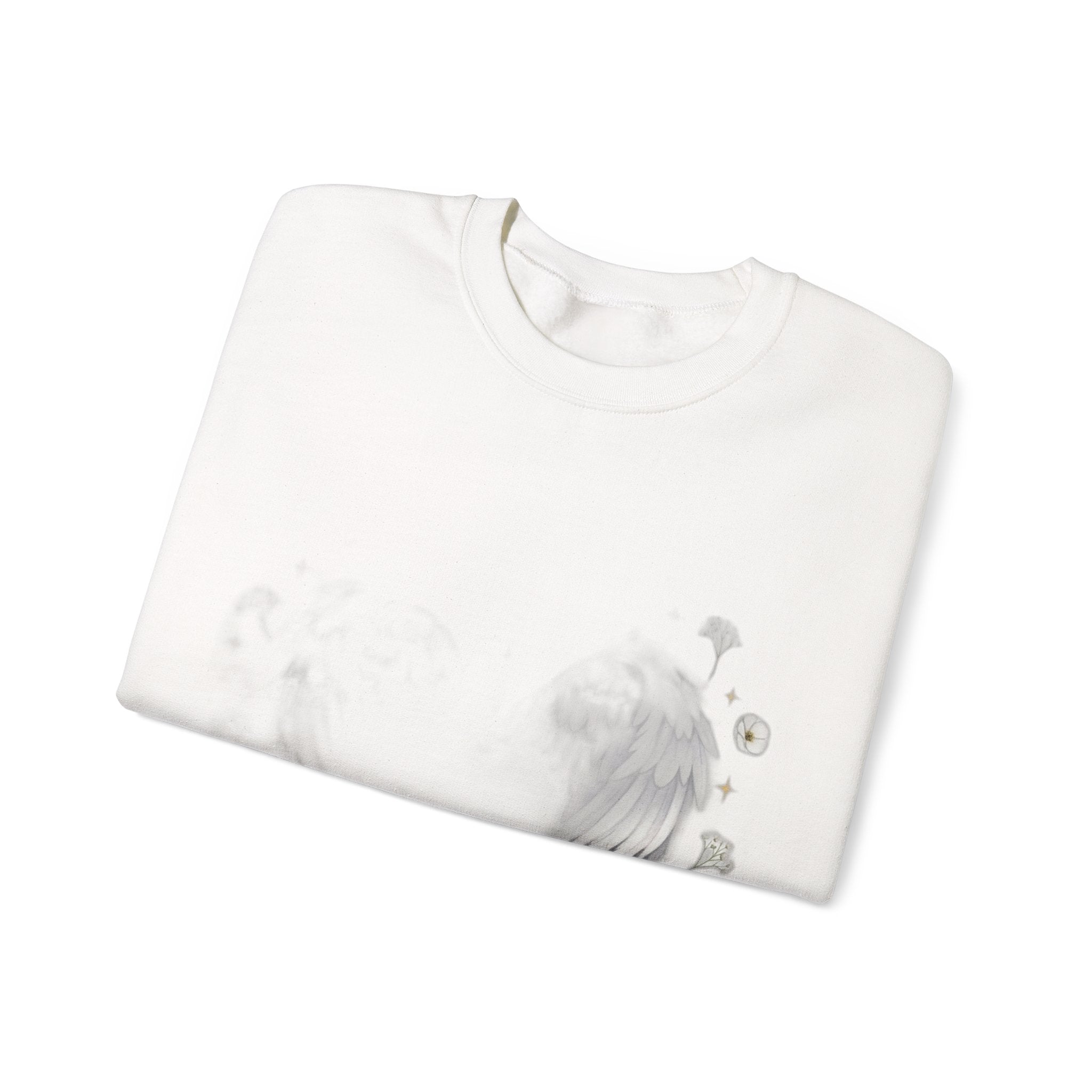 Angel Mom Memorial Sweatshirt - Forever in My Heart - Bereaved Mother Remembrance