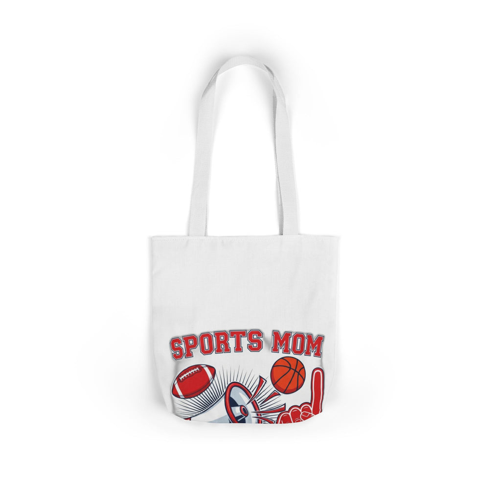 Sports Mom Tote Bag - My Kid is the Reason I Yell - Team Mom Canvas Bag