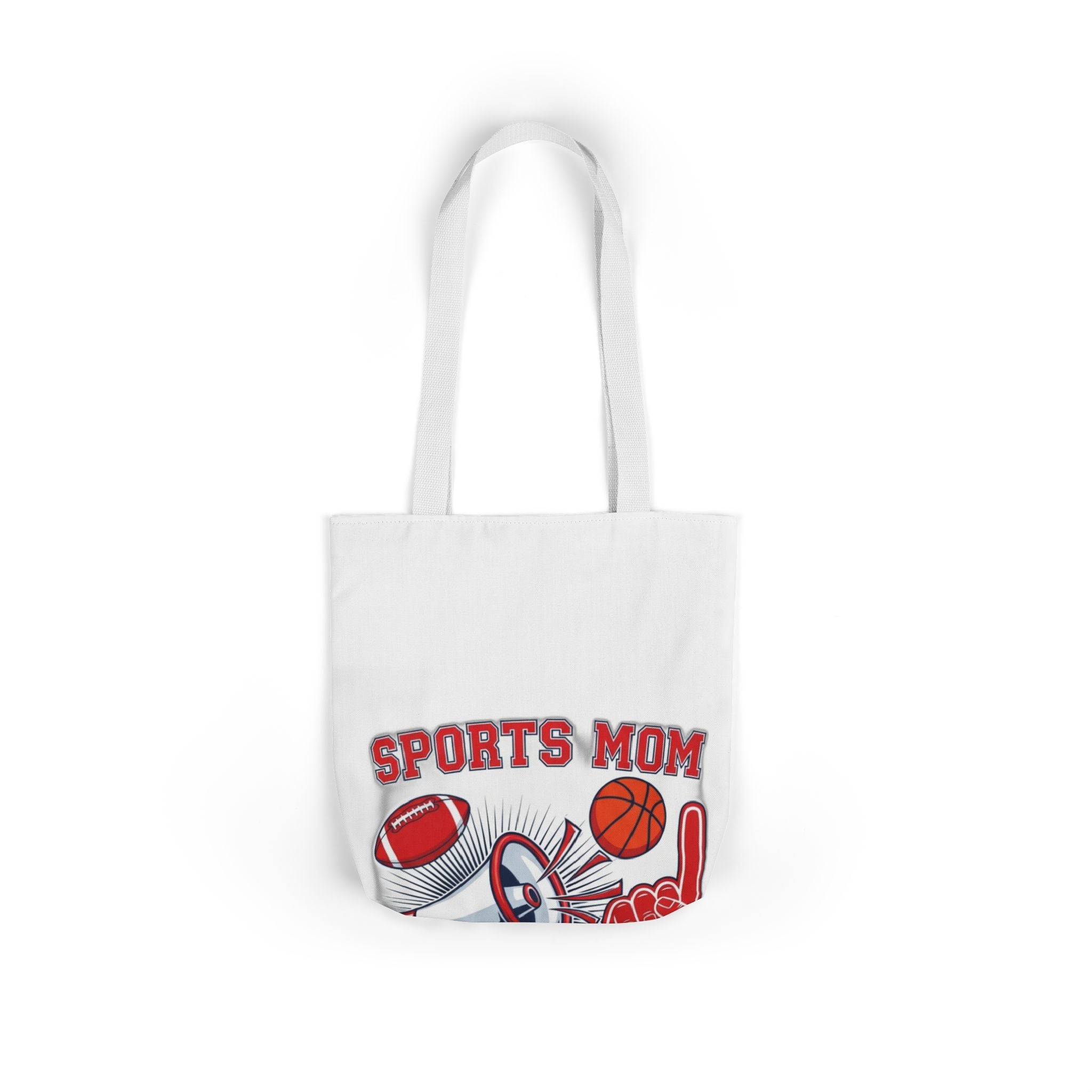 Sports Mom Tote Bag - My Kid is the Reason I Yell - Team Mom Canvas Bag