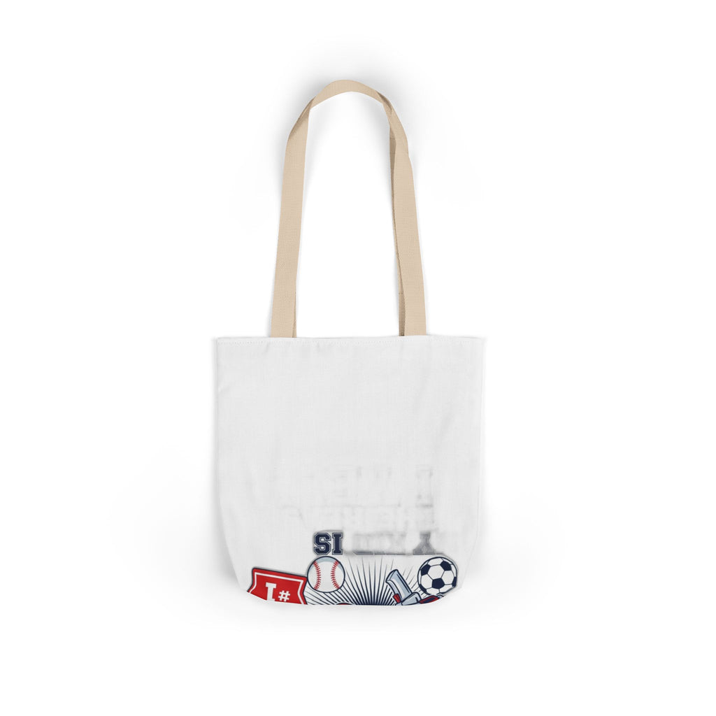 Sports Mom Tote Bag - My Kid is the Reason I Yell - Team Mom Canvas Bag
