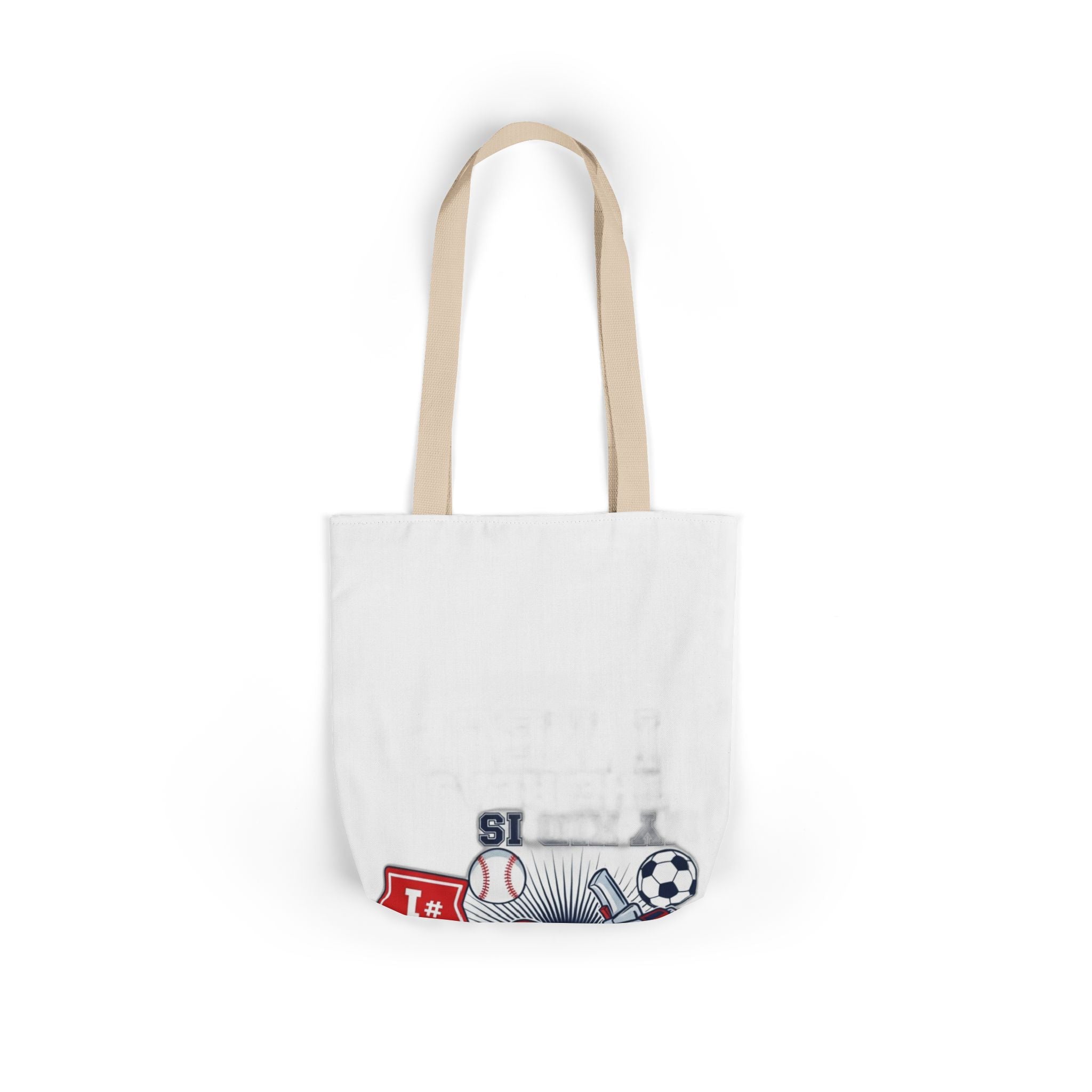 Sports Mom Tote Bag - My Kid is the Reason I Yell - Team Mom Canvas Bag