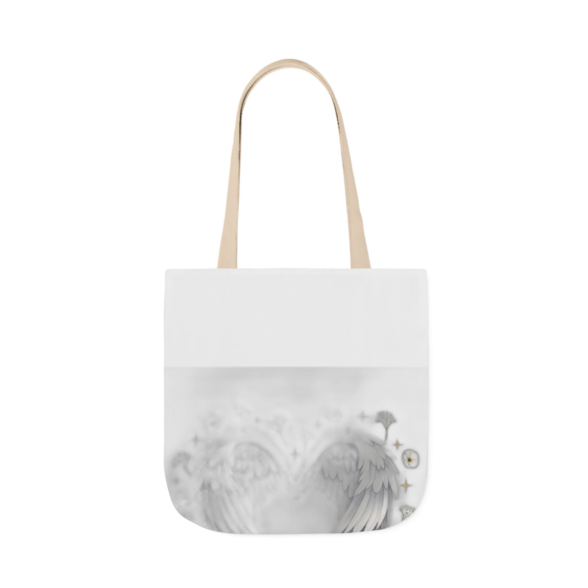 Angel Mom Memorial Tote Bag - Forever in My Heart - Remembrance Canvas Bag