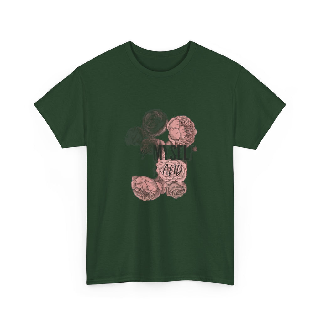 Burnout Bouquet - Watering Myself With Iced Coffee & Denial | Funny Work T-Shirt