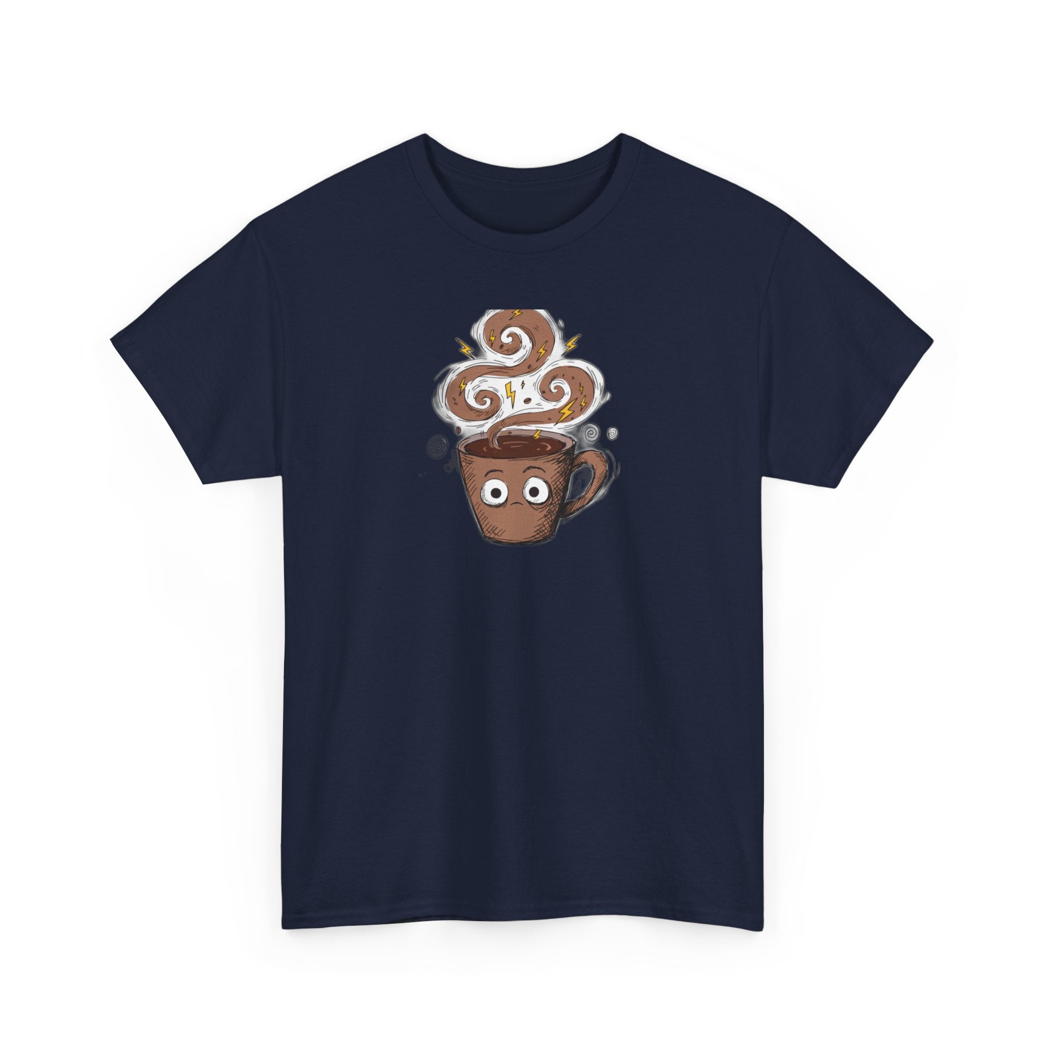 On My Third Coffee And Starting to Feel It | Funny Anxiety T-Shirt