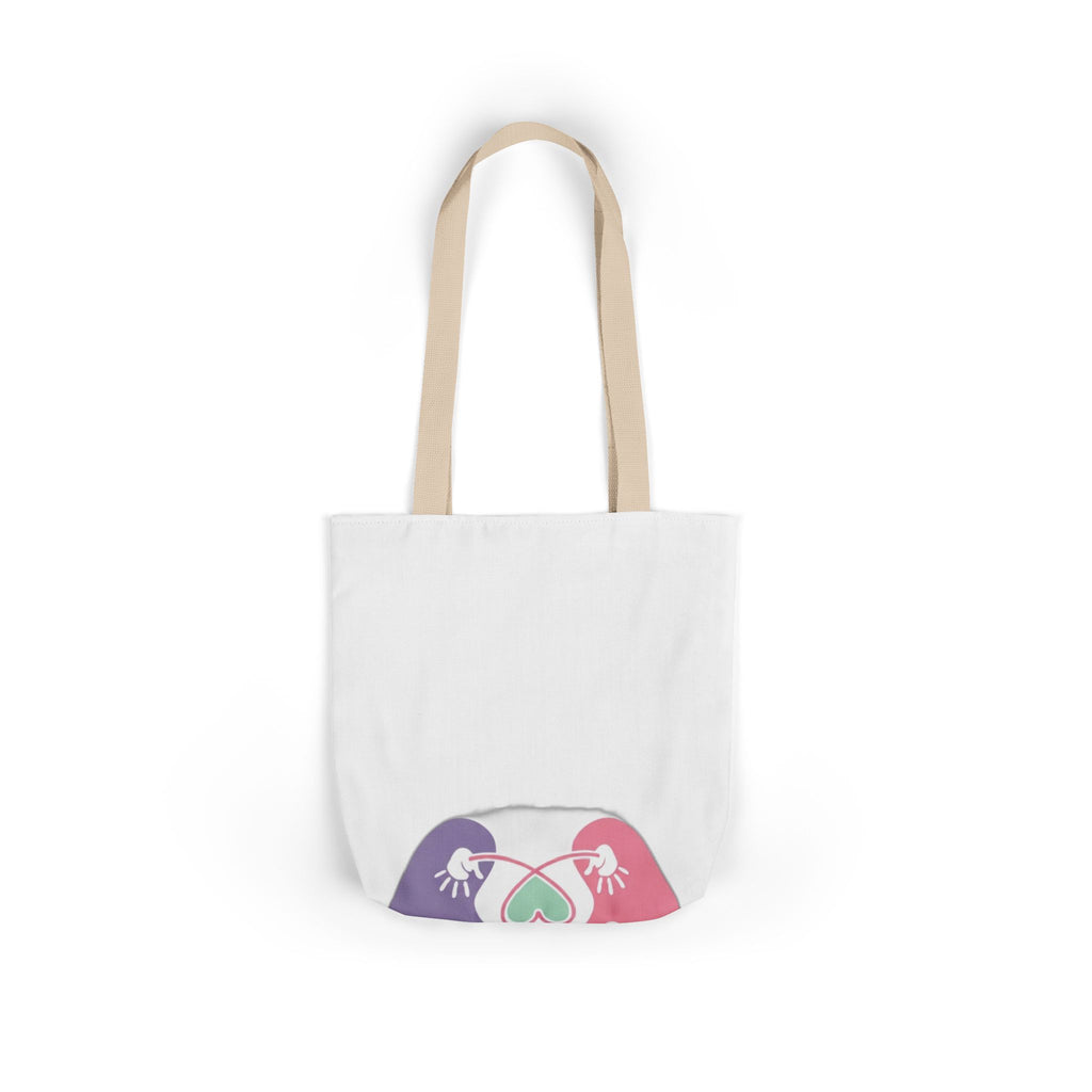 Twin Mom Tote Bag - Double the Trouble Double the Love - Twins Mother Canvas Bag