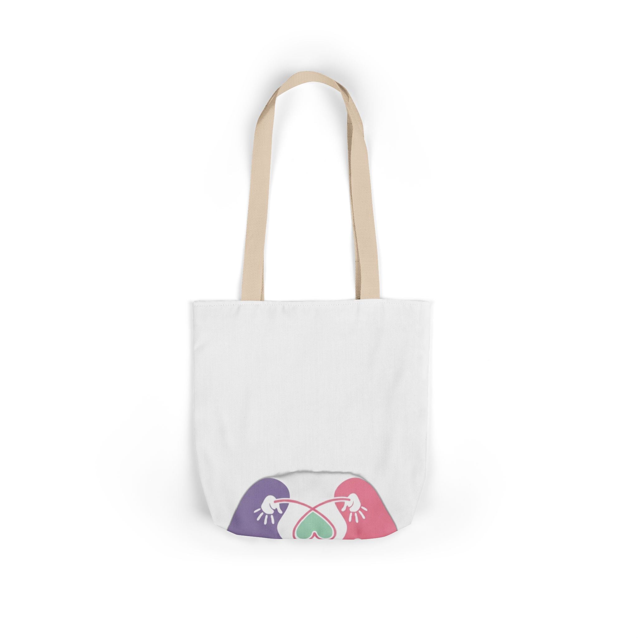 Twin Mom Tote Bag - Double the Trouble Double the Love - Twins Mother Canvas Bag