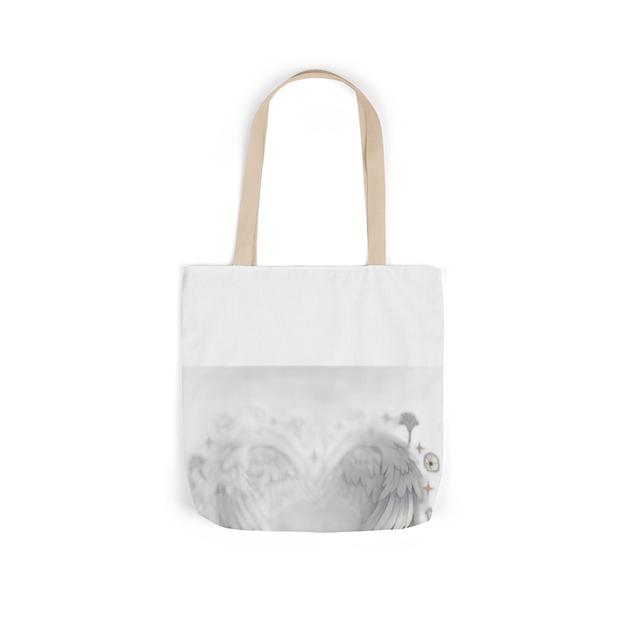 Angel Mom Memorial Tote Bag - Forever in My Heart - Remembrance Canvas Bag