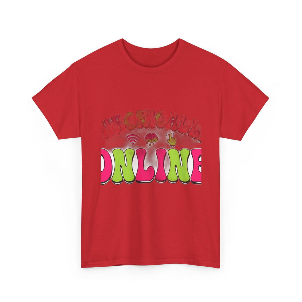 Chronically Online | Internet Brainrot Funny Gen Z T-Shirt