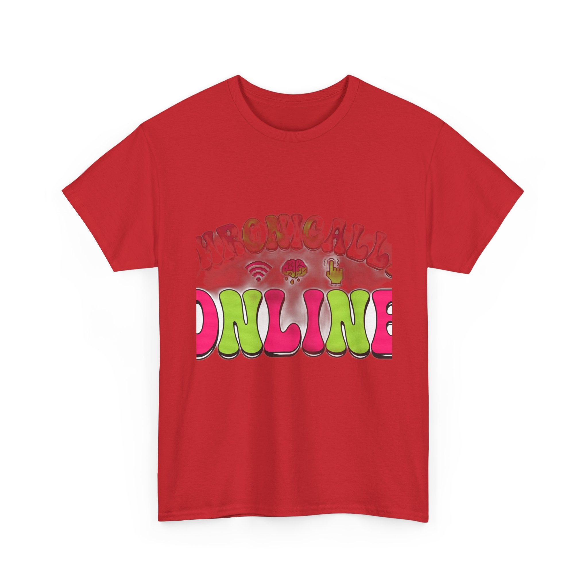 Chronically Online | Internet Brainrot Funny Gen Z T-Shirt