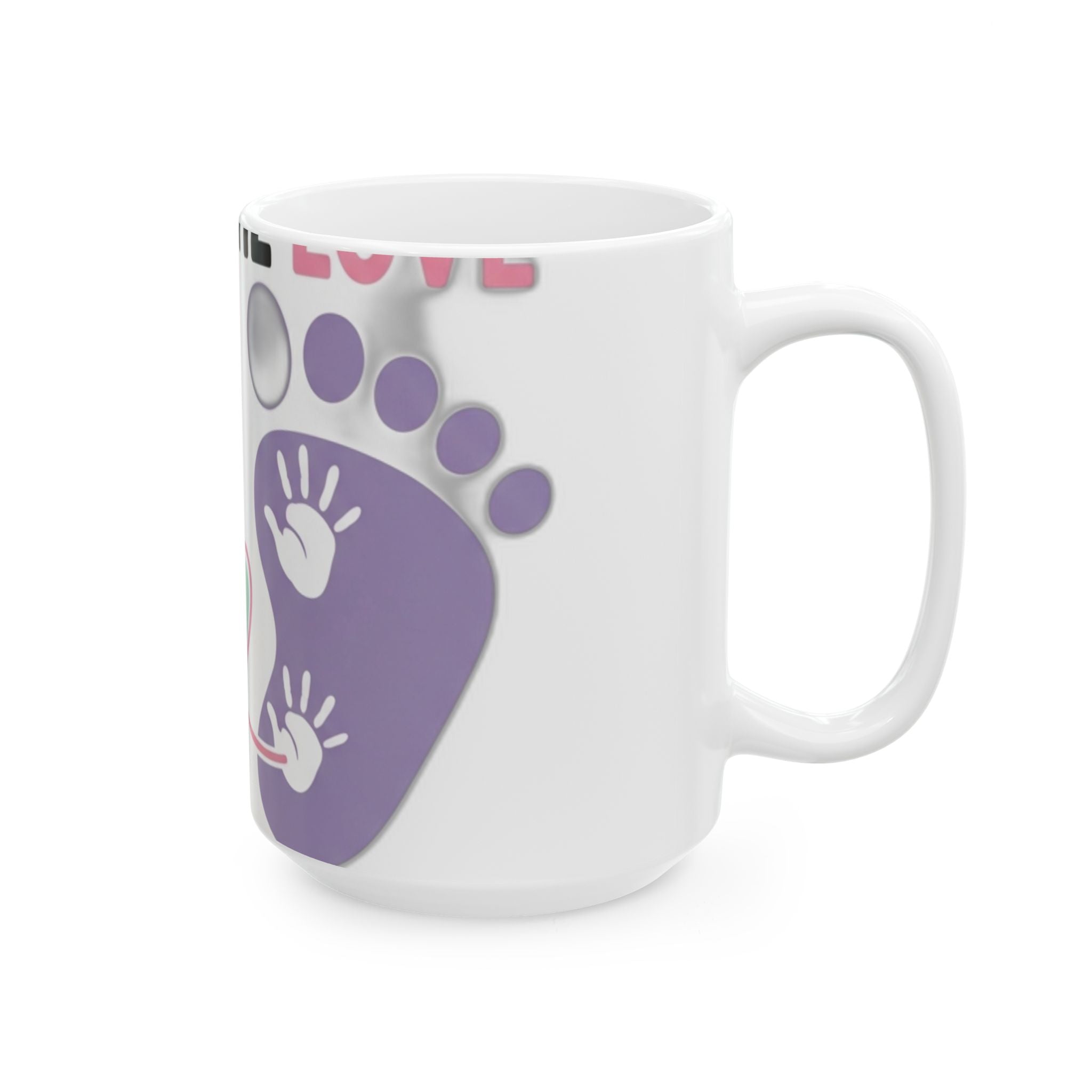 Twin Mom Mug - Double the Trouble Double the Love - Funny Twins Mother Gift