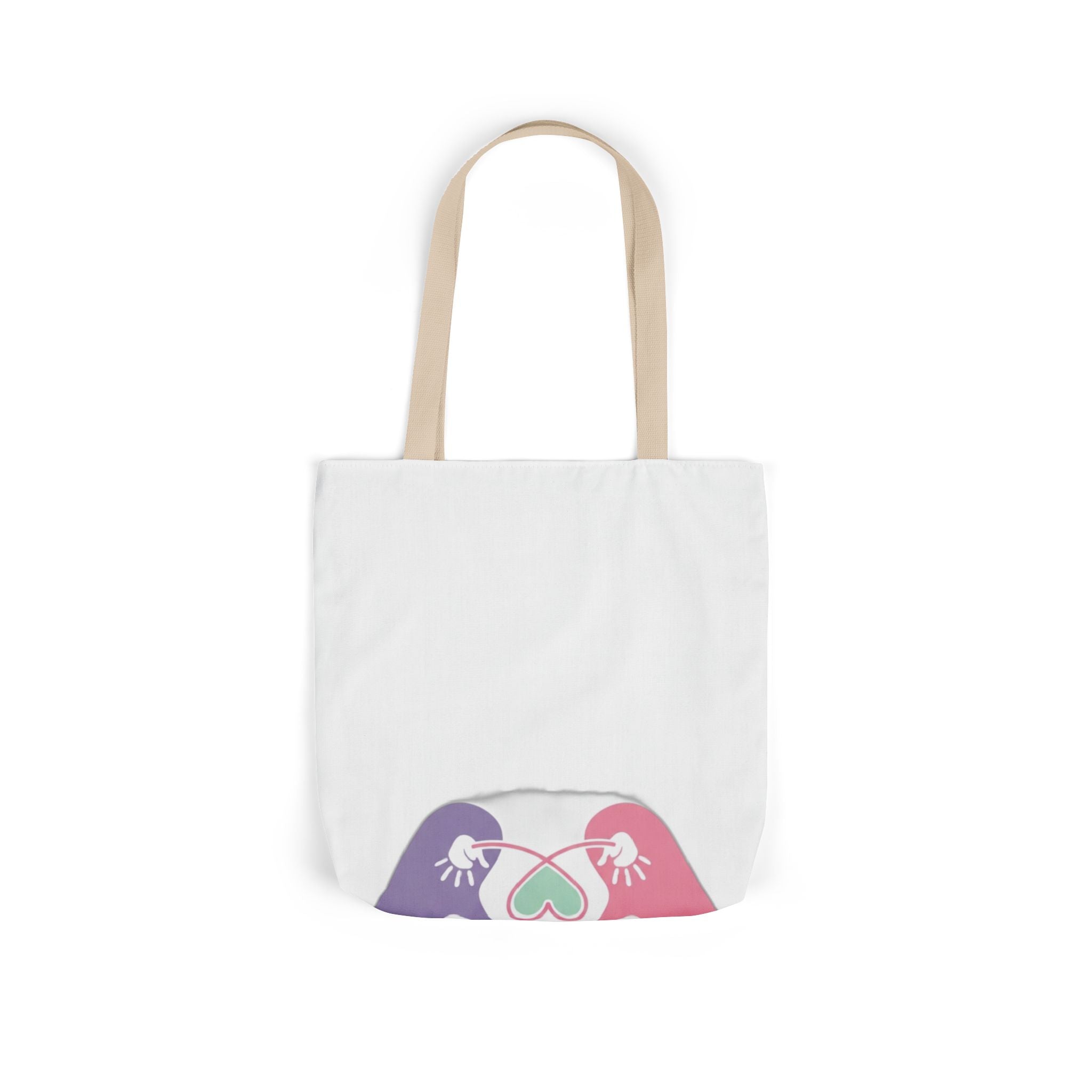 Twin Mom Tote Bag - Double the Trouble Double the Love - Twins Mother Canvas Bag