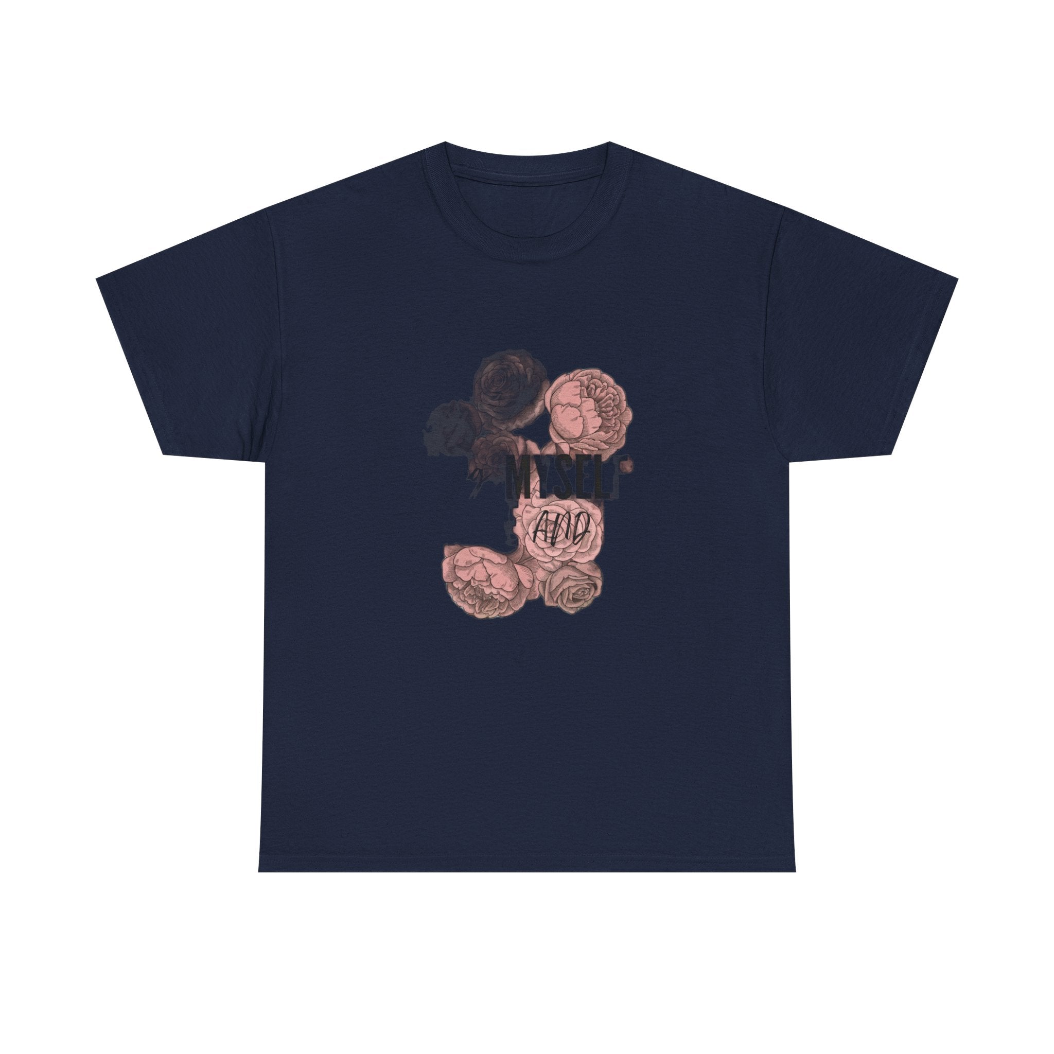 Burnout Bouquet - Watering Myself With Iced Coffee & Denial | Funny Work T-Shirt