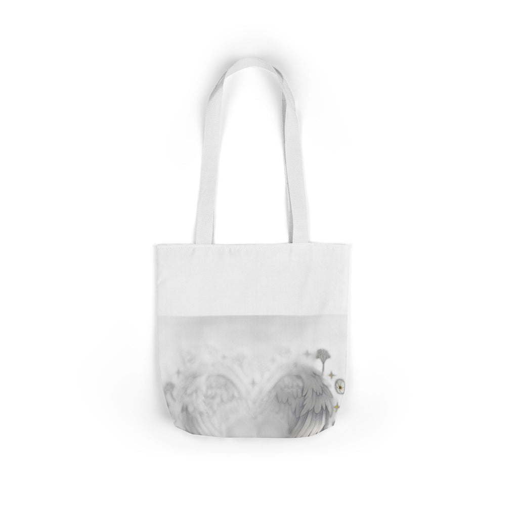 Angel Mom Memorial Tote Bag - Forever in My Heart - Remembrance Canvas Bag