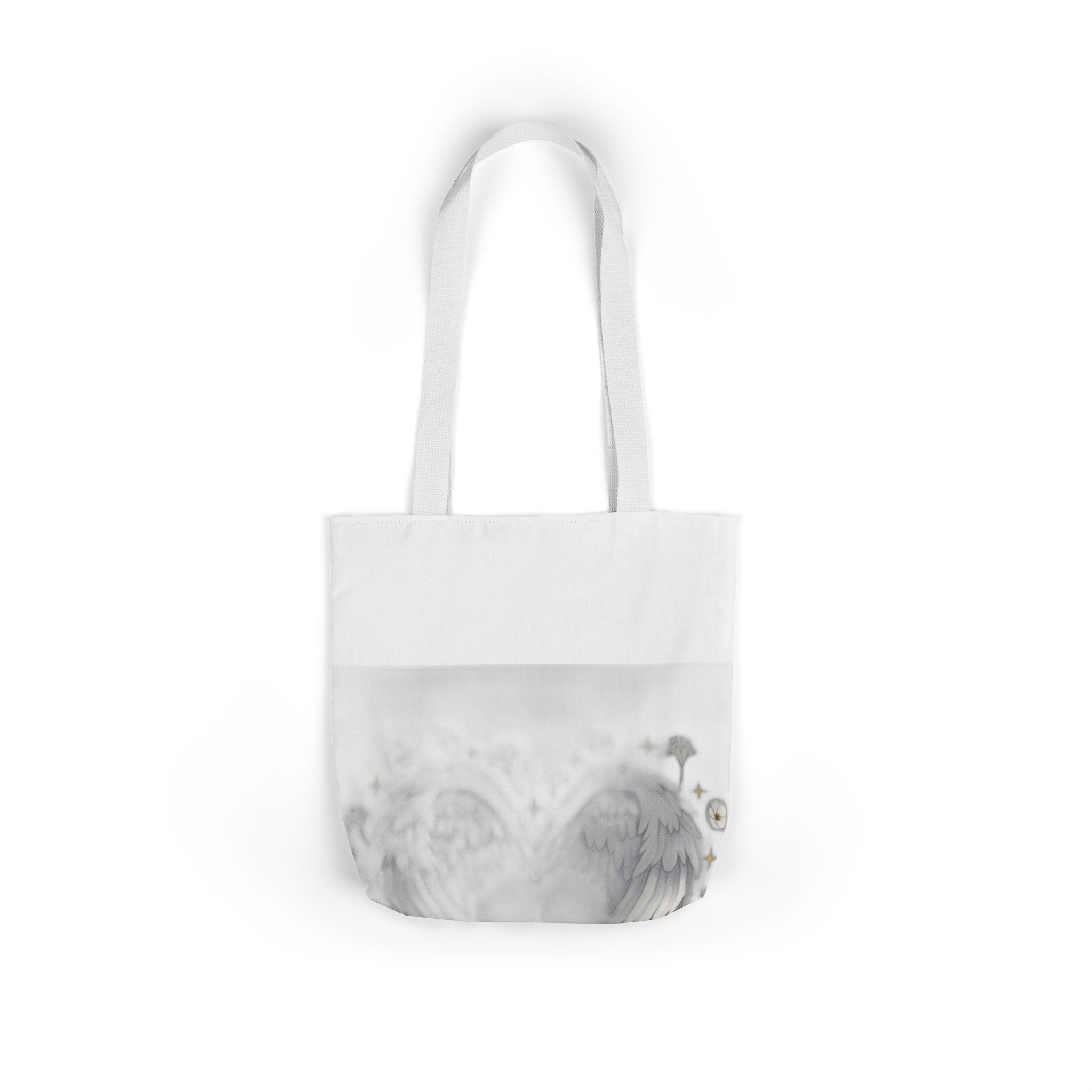 Angel Mom Memorial Tote Bag - Forever in My Heart - Remembrance Canvas Bag