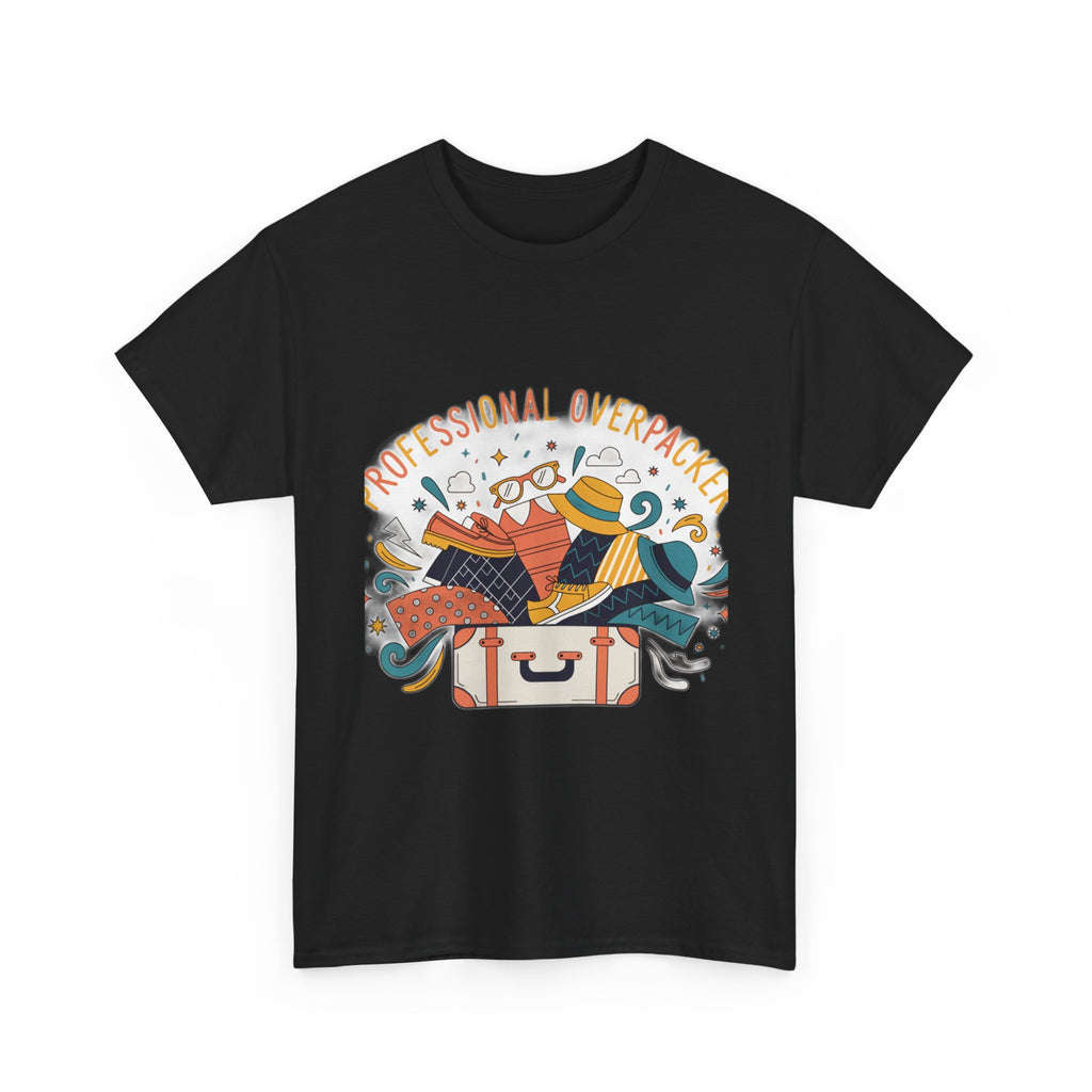 Professional Overpacker | Funny Travel T-Shirt for Overpackers