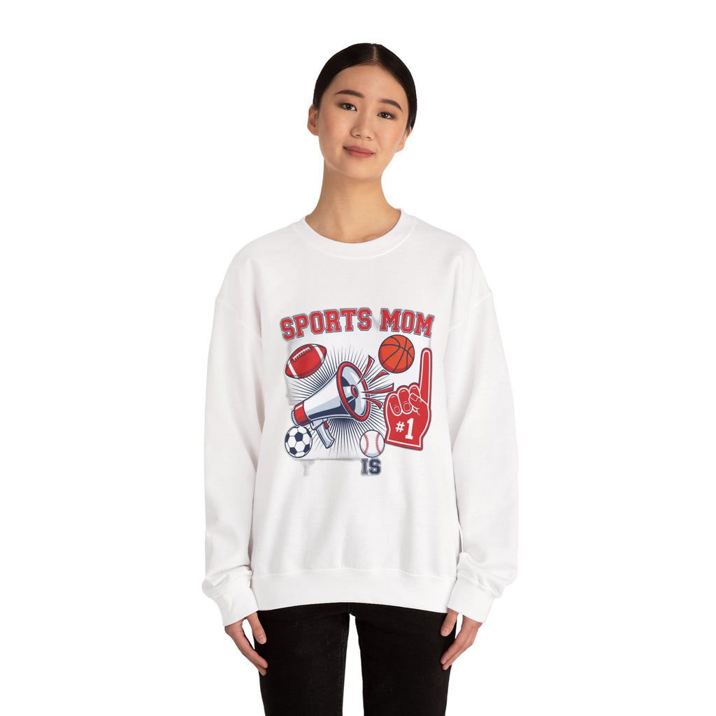 Sports Mom Sweatshirt - My Kid is the Reason I Yell - Team Mom Bleacher Shirt