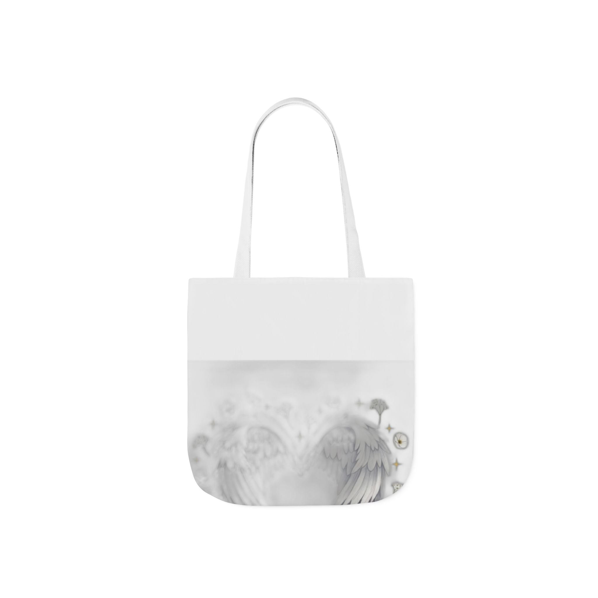 Angel Mom Memorial Tote Bag - Forever in My Heart - Remembrance Canvas Bag