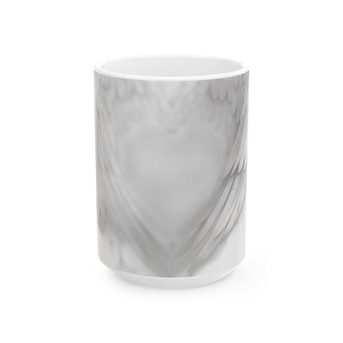 Angel Mom Memorial Mug - Forever in My Heart - Remembrance Gift for Bereaved Mother