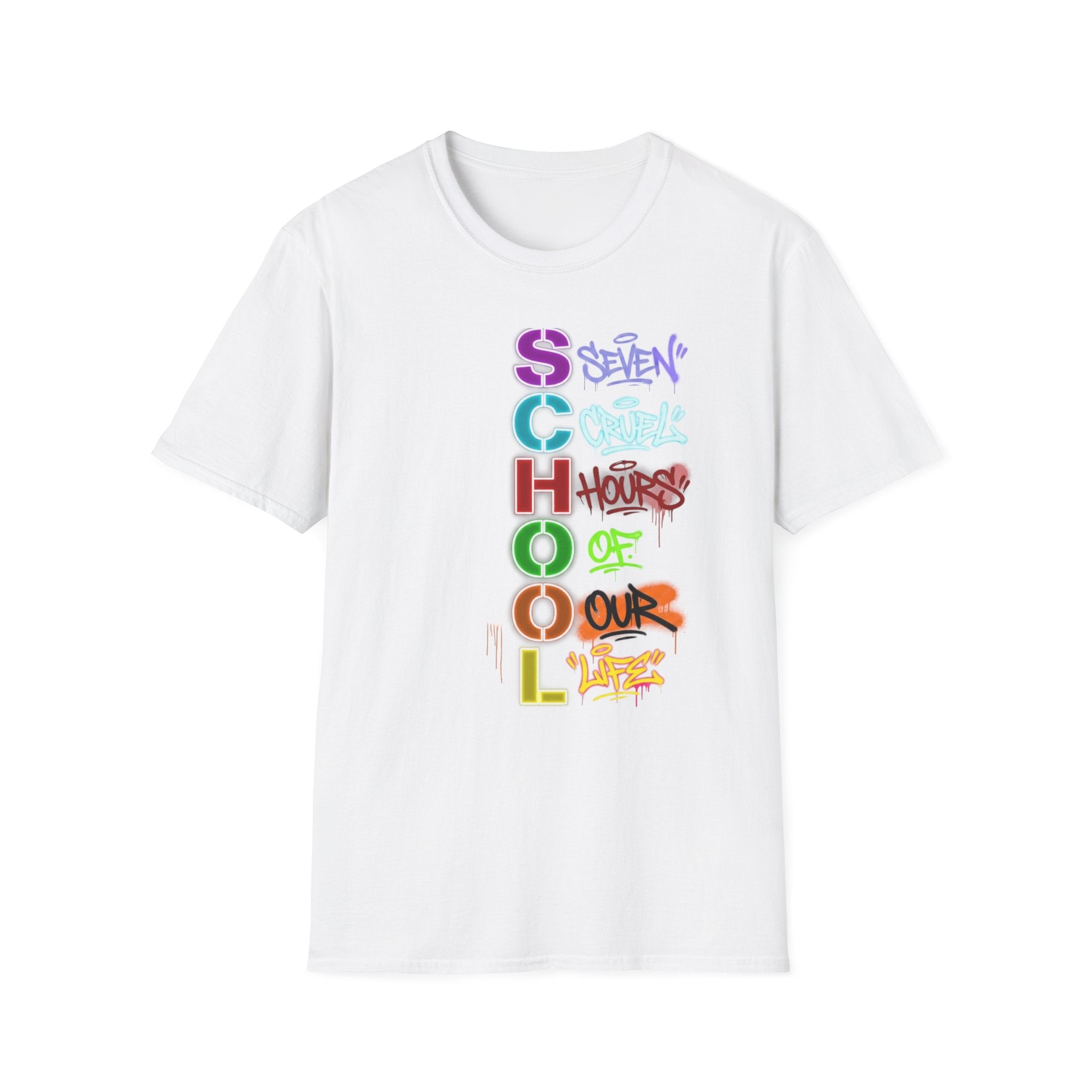 SCHOOL | Seven Cruel Hours Of Our Life | Teen Graphic Tee