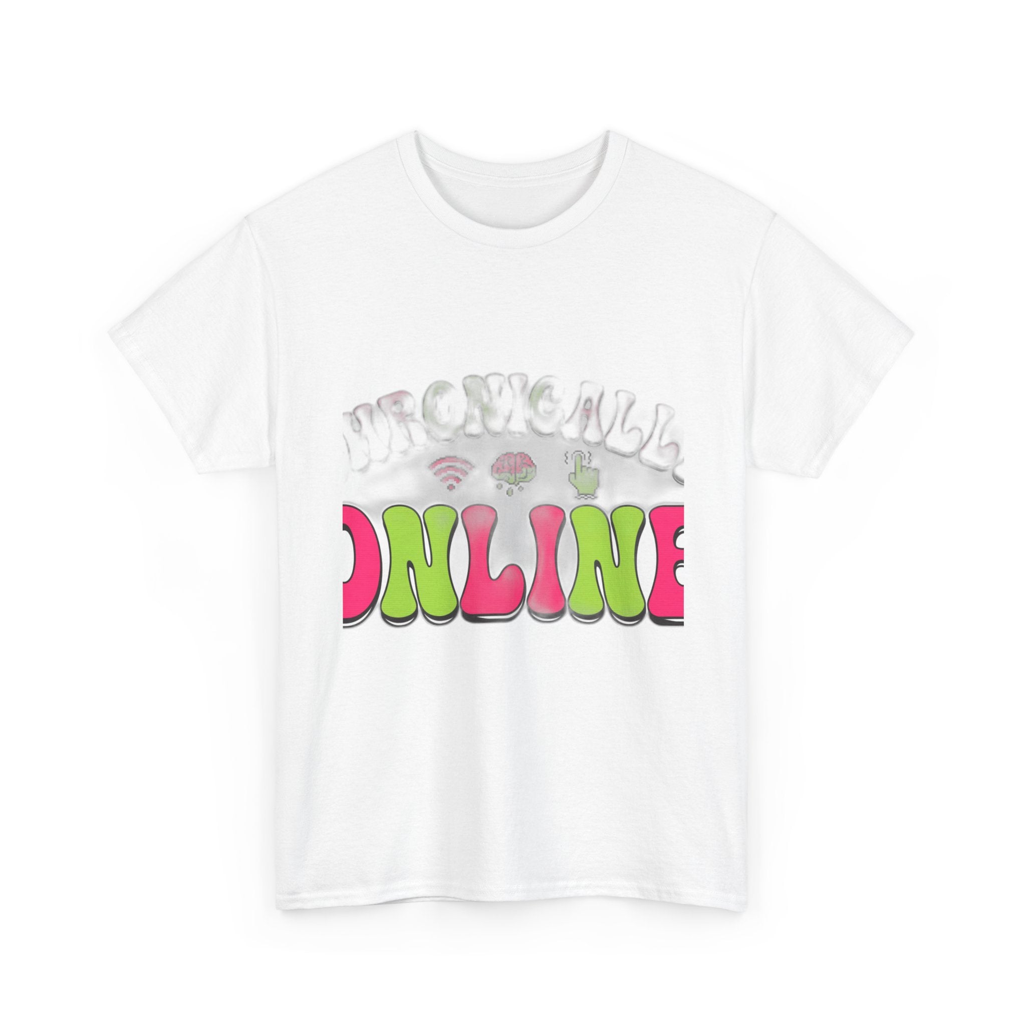 Chronically Online | Internet Brainrot Funny Gen Z T-Shirt