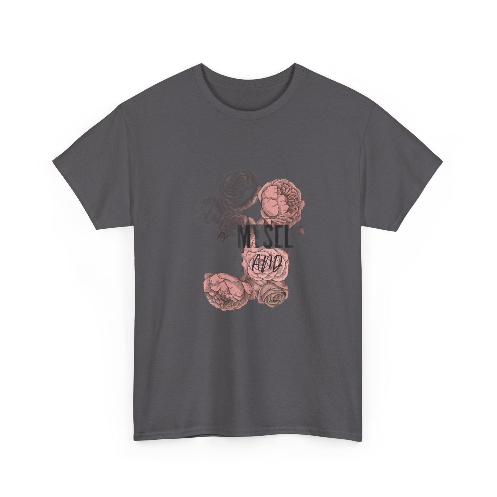 Burnout Bouquet - Watering Myself With Iced Coffee & Denial | Funny Work T-Shirt