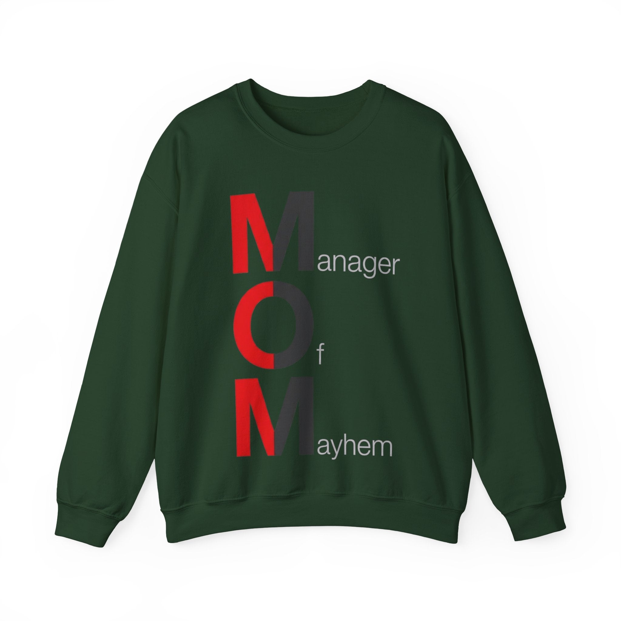 Manager Of Mayhem Sweatshirt | Mother's Day M.O.M. Gift