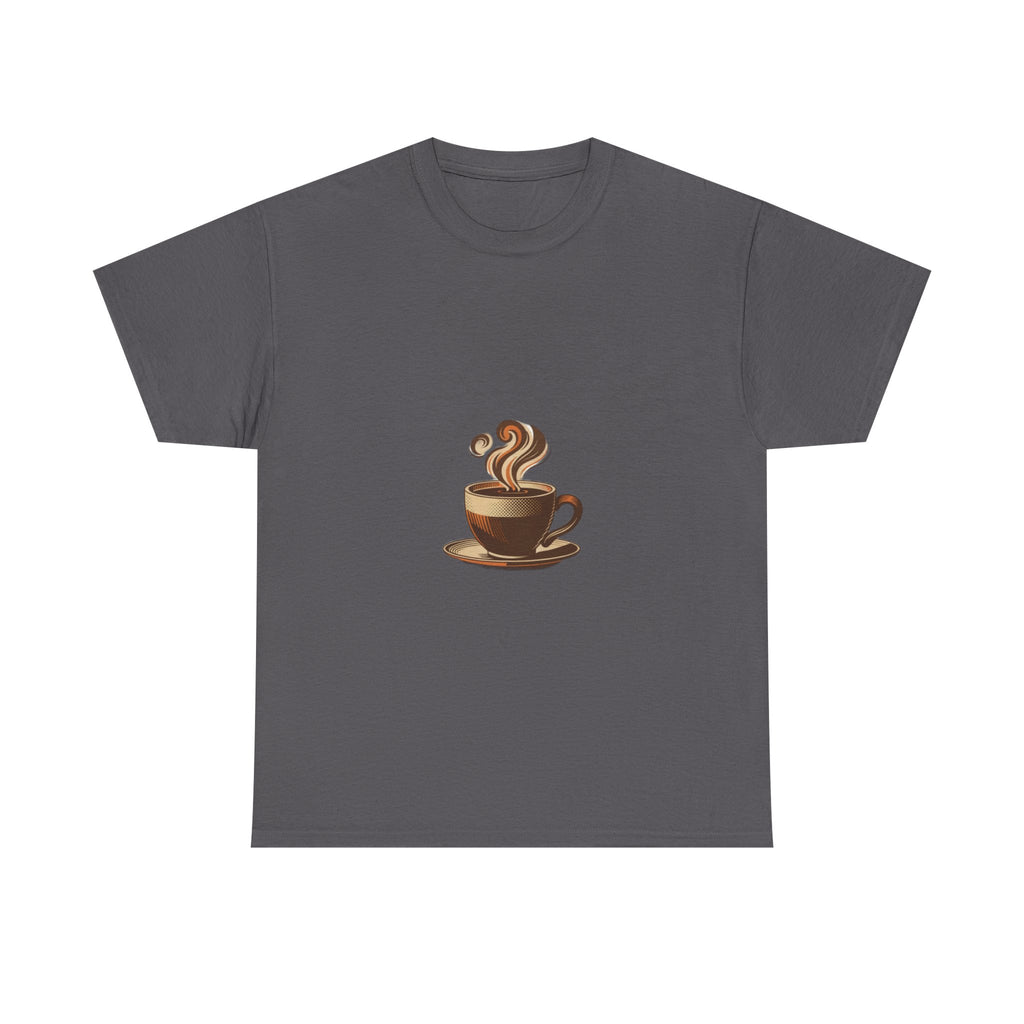 Coffee First Questions Later | Sarcastic Coffee Lover T-Shirt