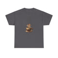 Coffee First Questions Later | Sarcastic Coffee Lover T-Shirt