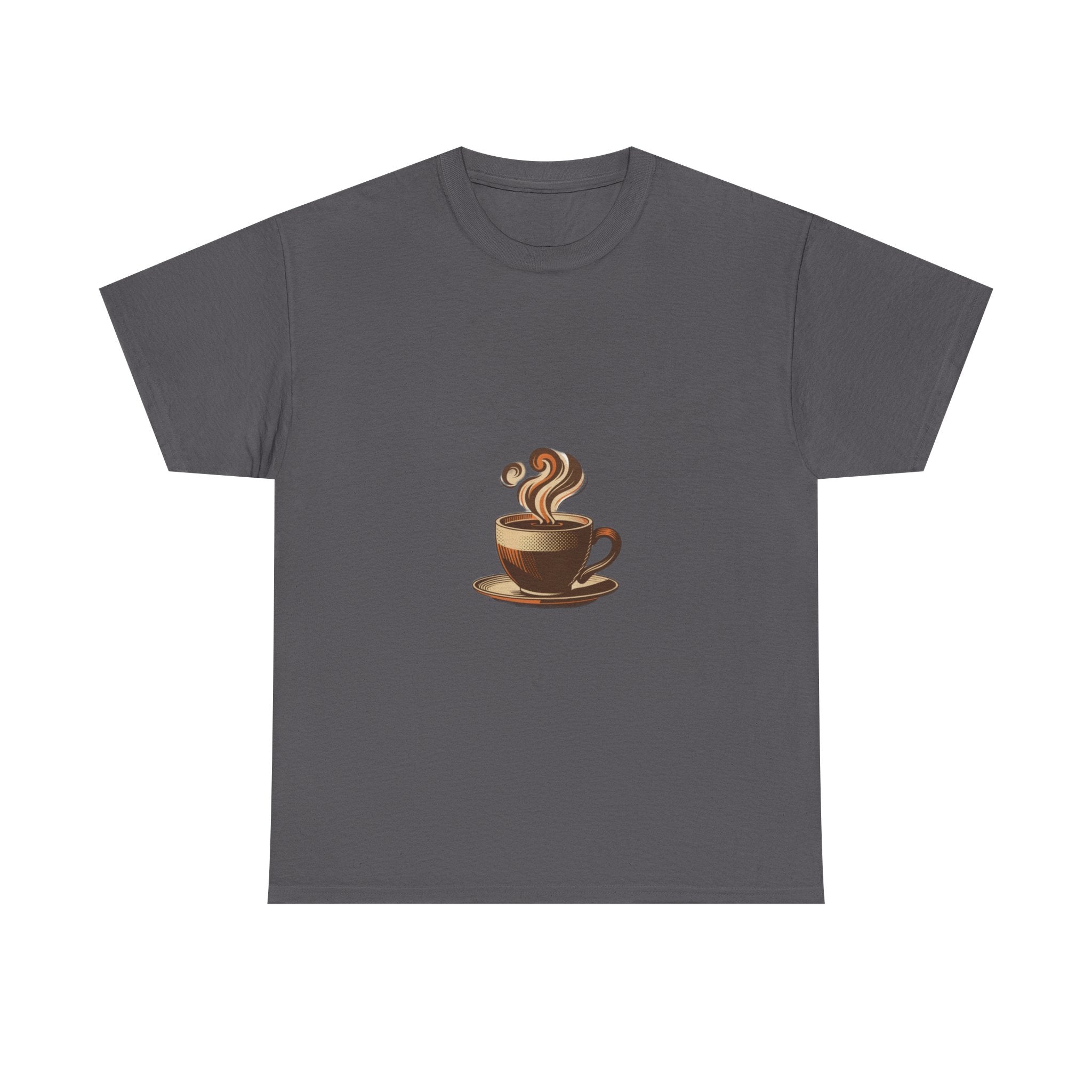Coffee First Questions Later | Sarcastic Coffee Lover T-Shirt