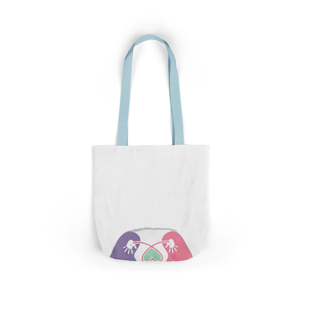 Twin Mom Tote Bag - Double the Trouble Double the Love - Twins Mother Canvas Bag