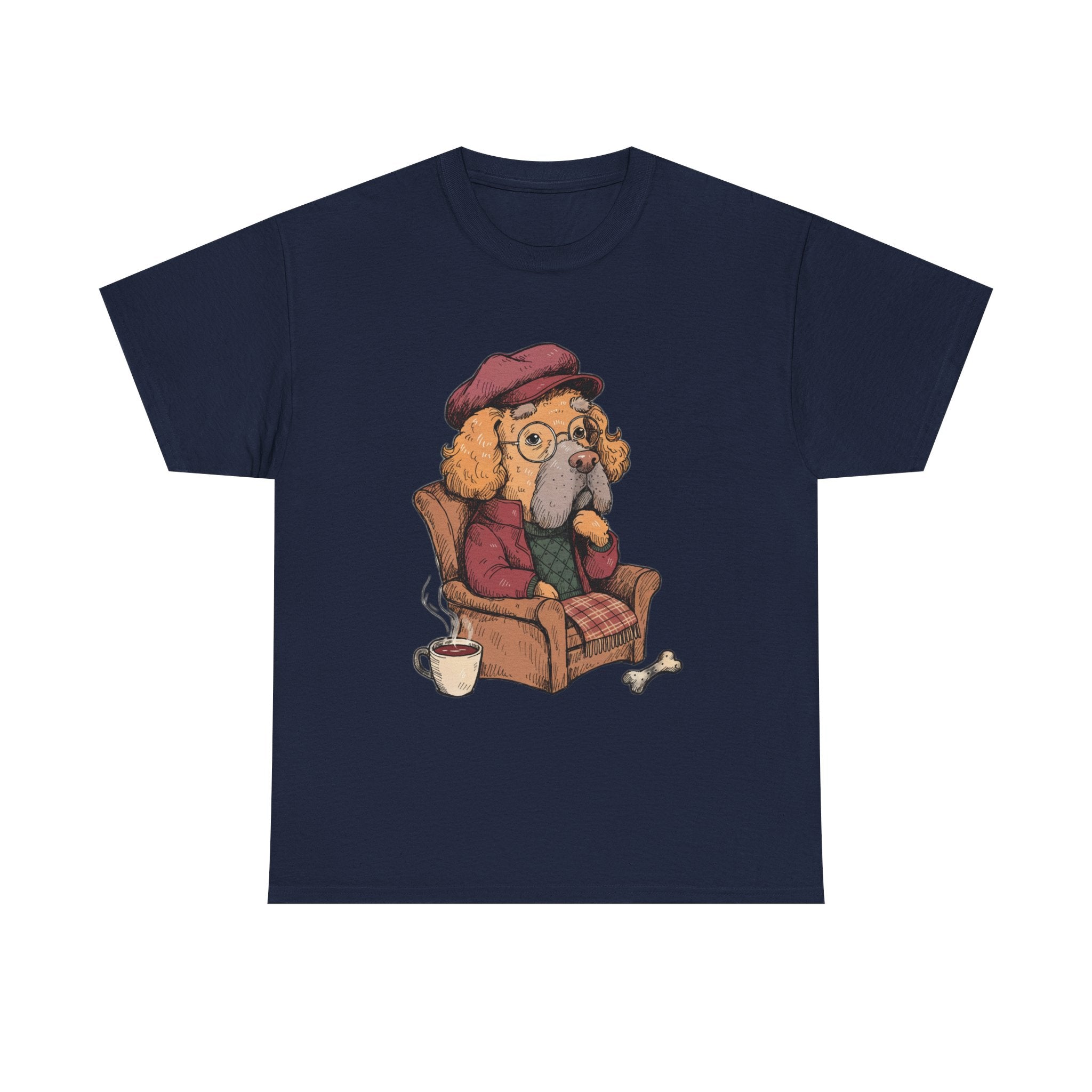 Senior Dog Dad Life | Funny Old Dog Owner Heartwarming Tee