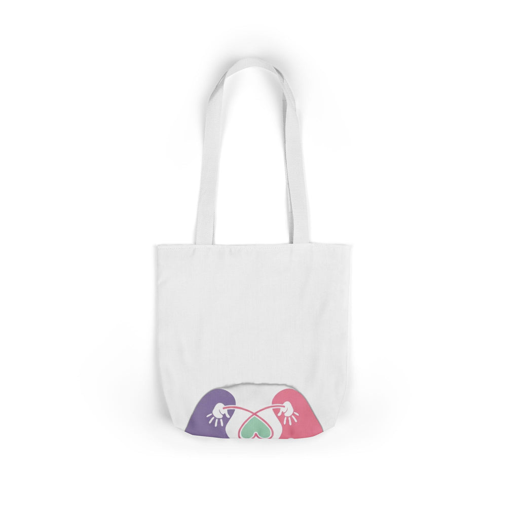 Twin Mom Tote Bag - Double the Trouble Double the Love - Twins Mother Canvas Bag
