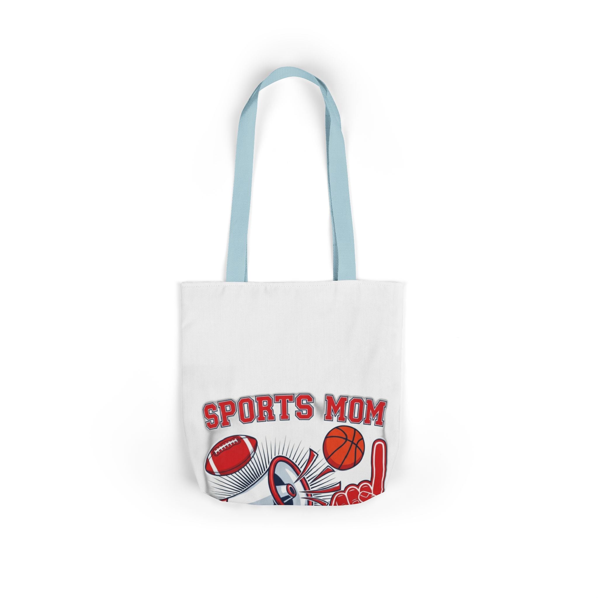 Sports Mom Tote Bag - My Kid is the Reason I Yell - Team Mom Canvas Bag