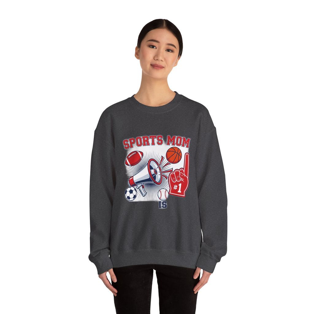Sports Mom Sweatshirt - My Kid is the Reason I Yell - Team Mom Bleacher Shirt