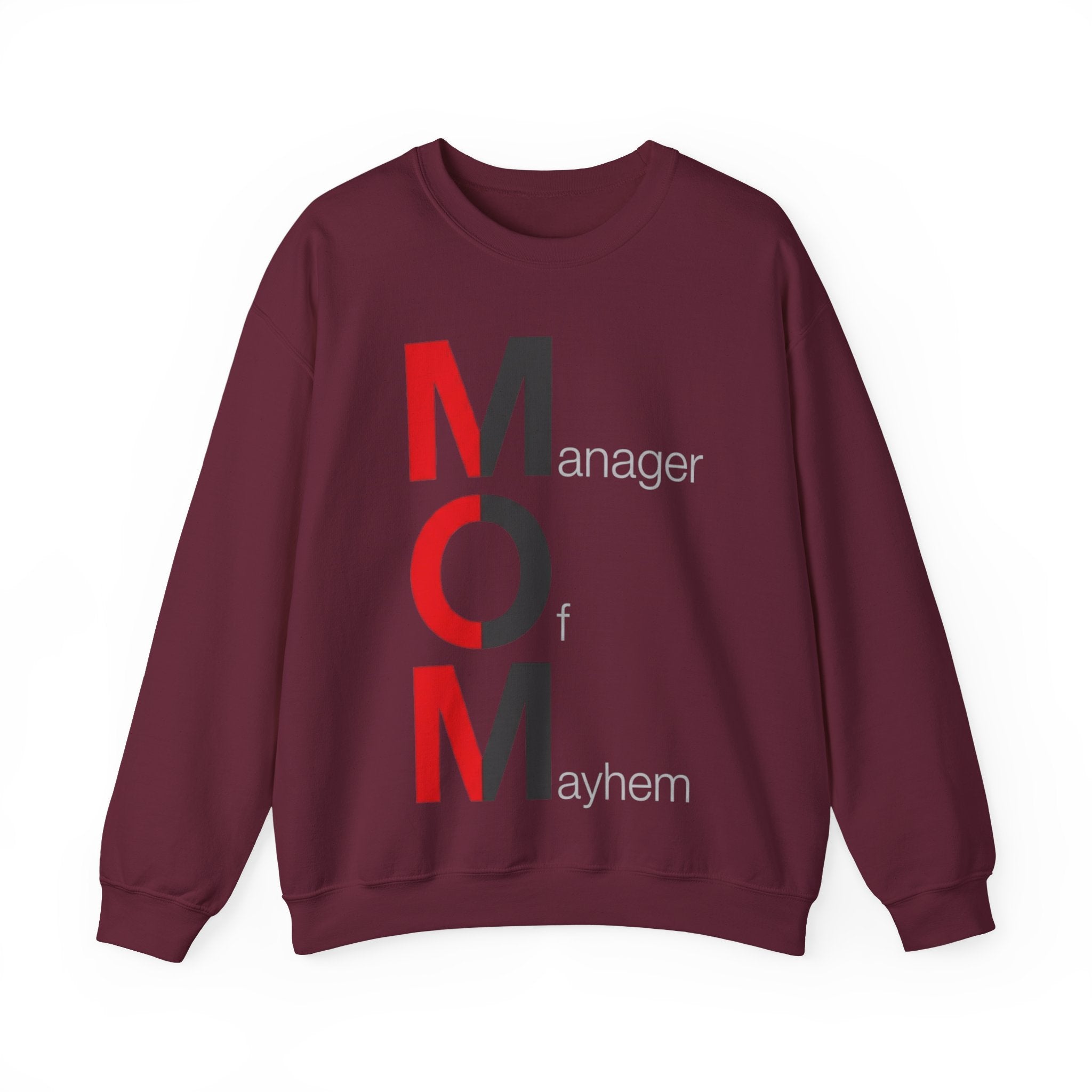 Manager Of Mayhem Sweatshirt | Mother's Day M.O.M. Gift
