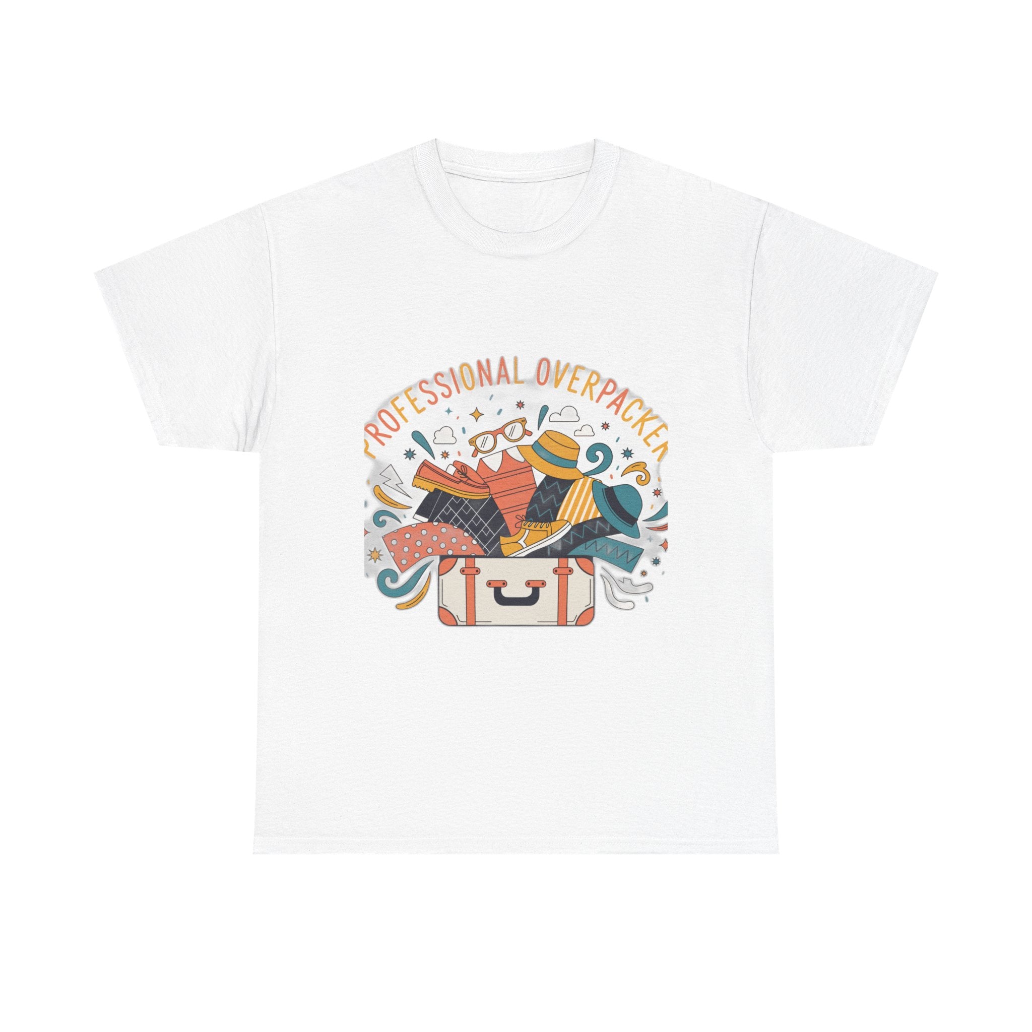 Professional Overpacker | Funny Travel T-Shirt for Overpackers