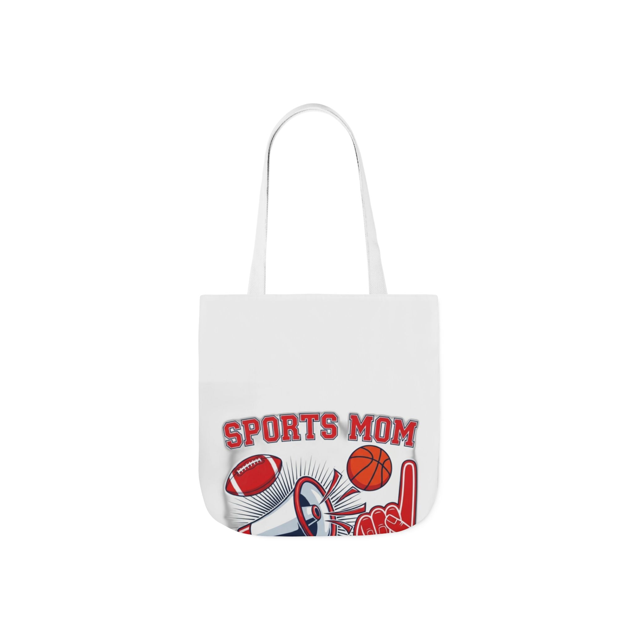 Sports Mom Tote Bag - My Kid is the Reason I Yell - Team Mom Canvas Bag