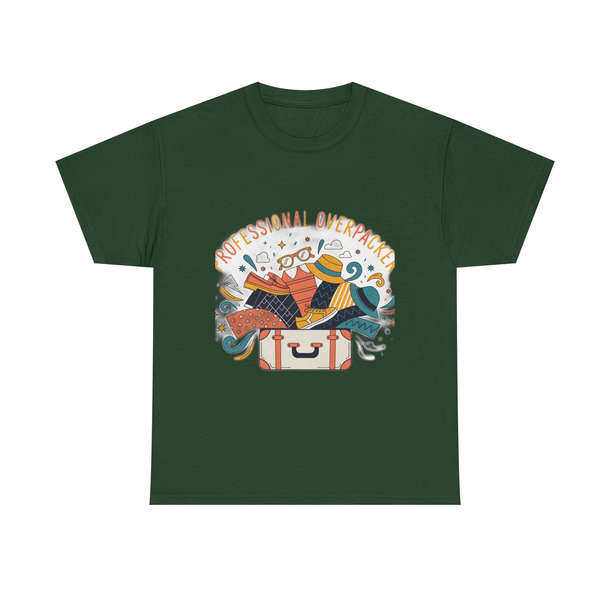Professional Overpacker | Funny Travel T-Shirt for Overpackers