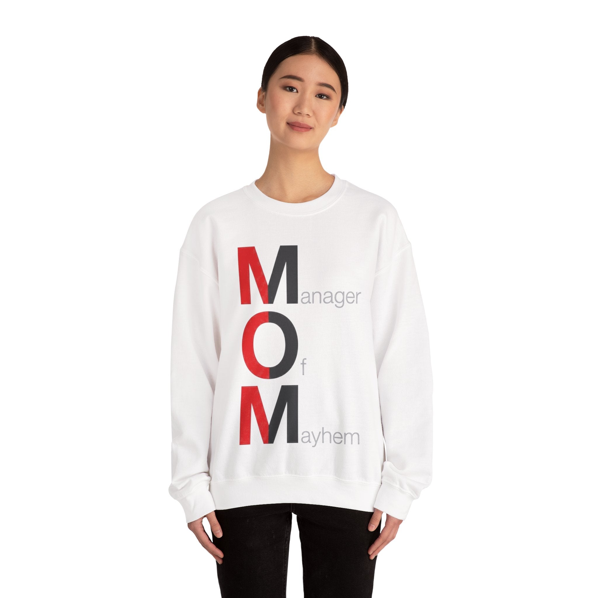 Manager Of Mayhem Sweatshirt | Mother's Day M.O.M. Gift