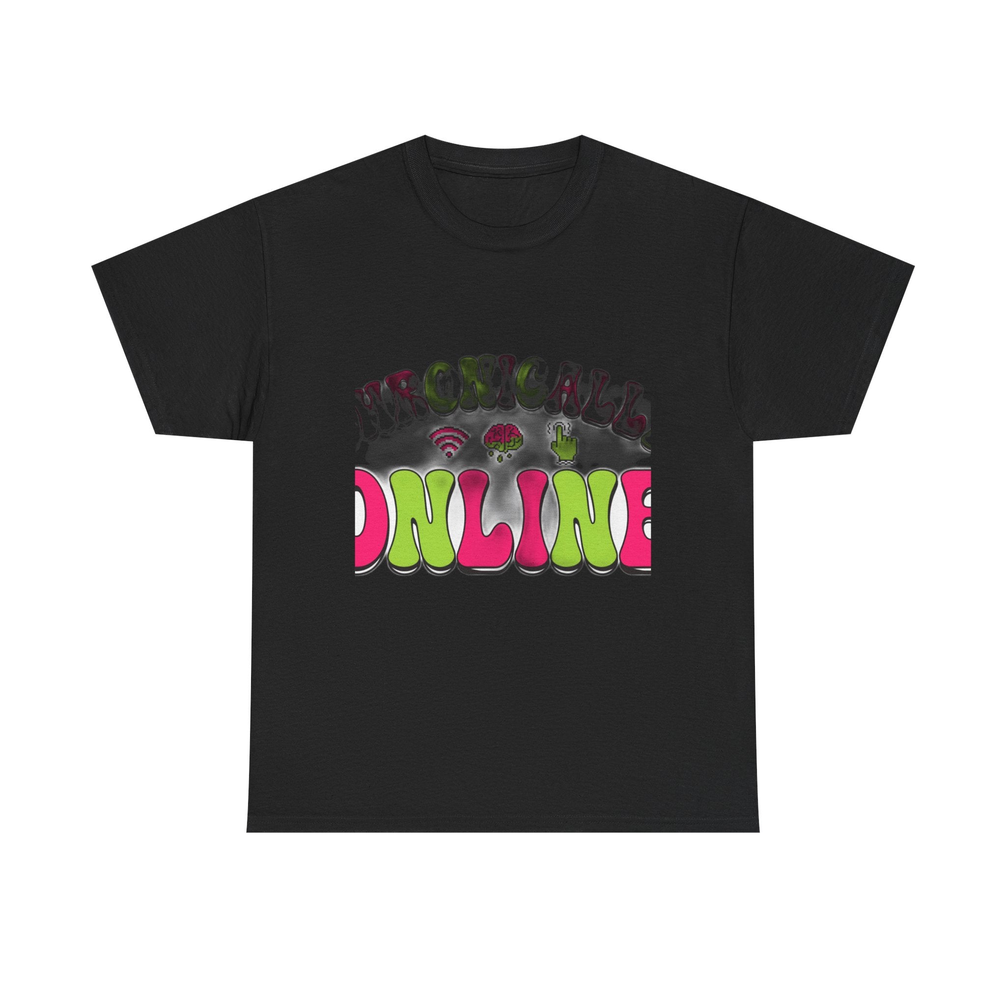 Chronically Online | Internet Brainrot Funny Gen Z T-Shirt
