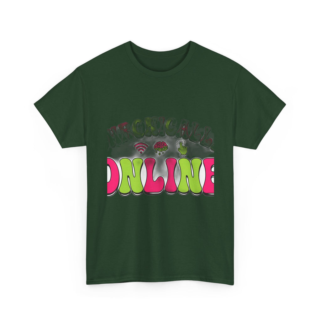 Chronically Online | Internet Brainrot Funny Gen Z T-Shirt