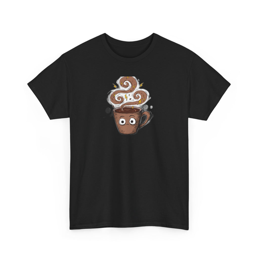 On My Third Coffee And Starting to Feel It | Funny Anxiety T-Shirt