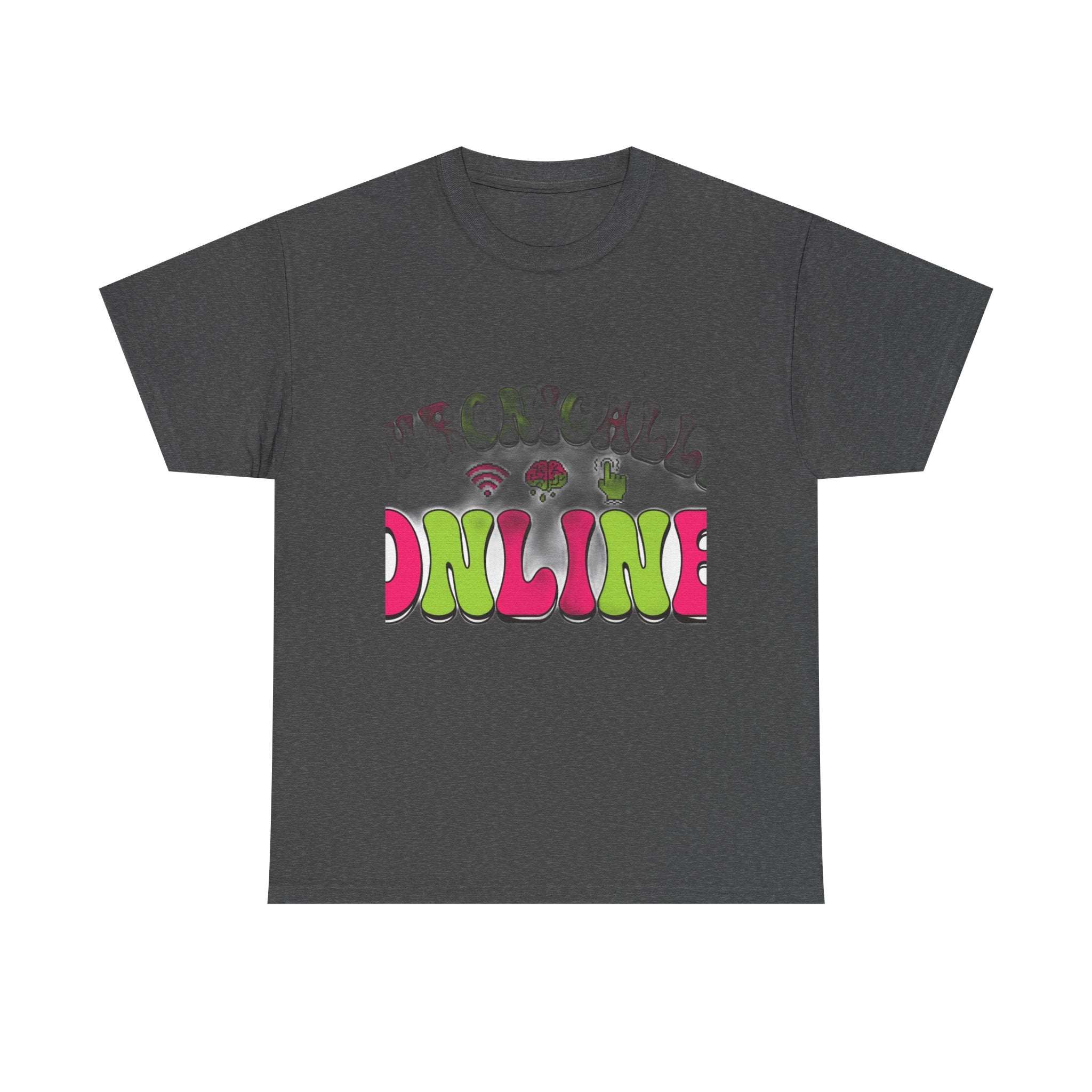 Chronically Online | Internet Brainrot Funny Gen Z T-Shirt