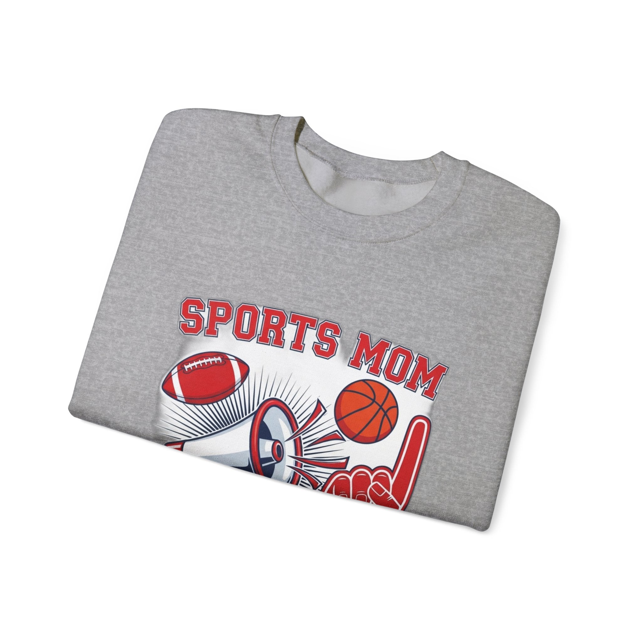 Sports Mom Sweatshirt - My Kid is the Reason I Yell - Team Mom Bleacher Shirt
