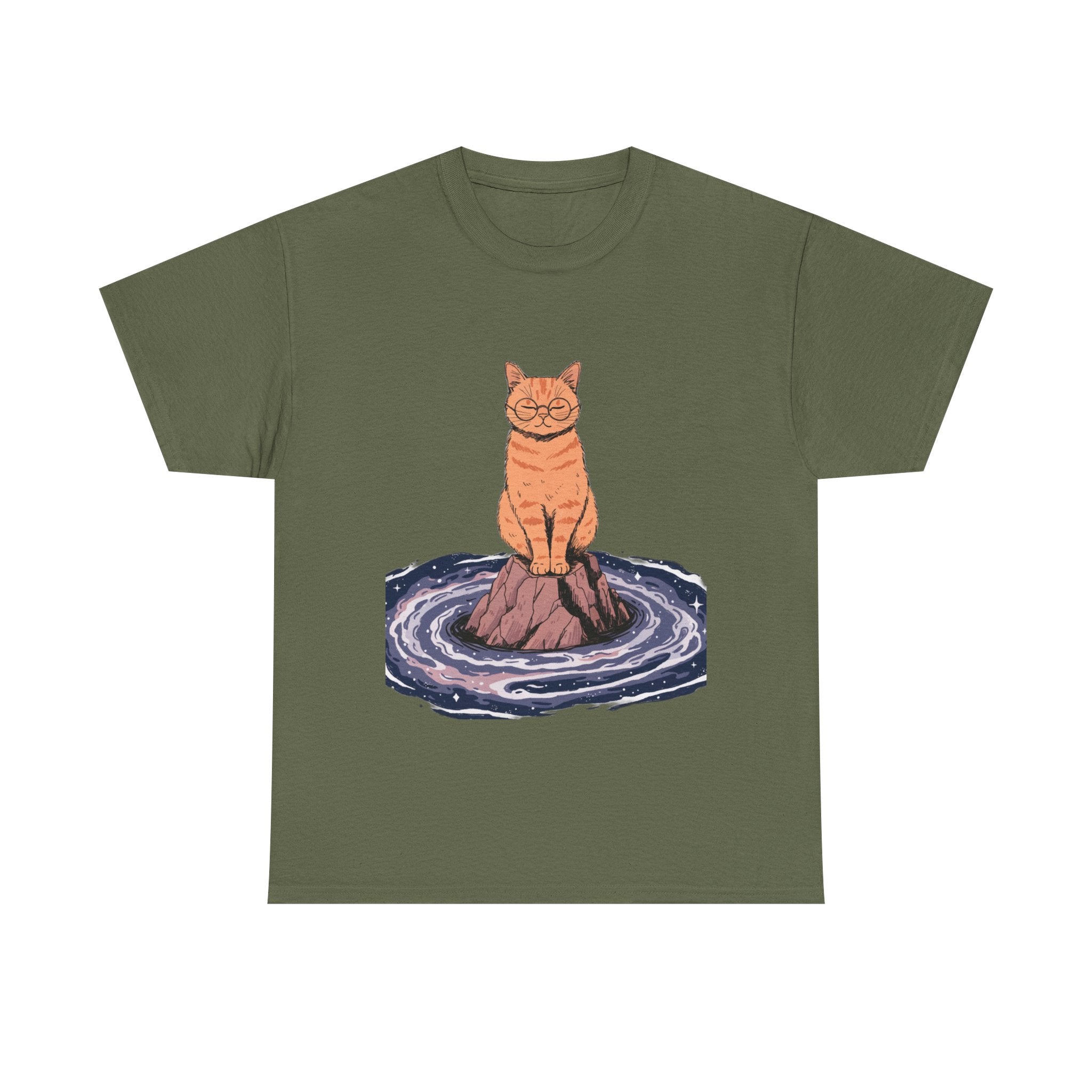 Nothing Matters And The Cat Knows It | Funny Existential Cat T-Shirt