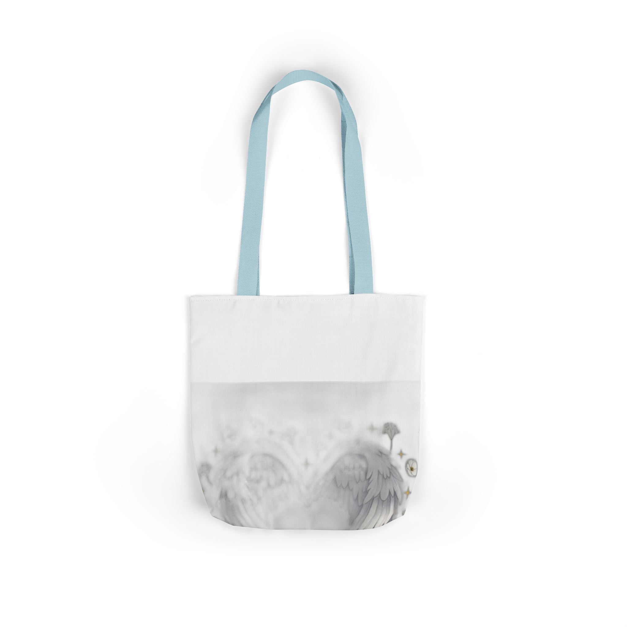 Angel Mom Memorial Tote Bag - Forever in My Heart - Remembrance Canvas Bag