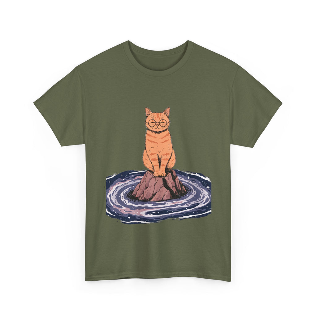 Nothing Matters And The Cat Knows It | Funny Existential Cat T-Shirt
